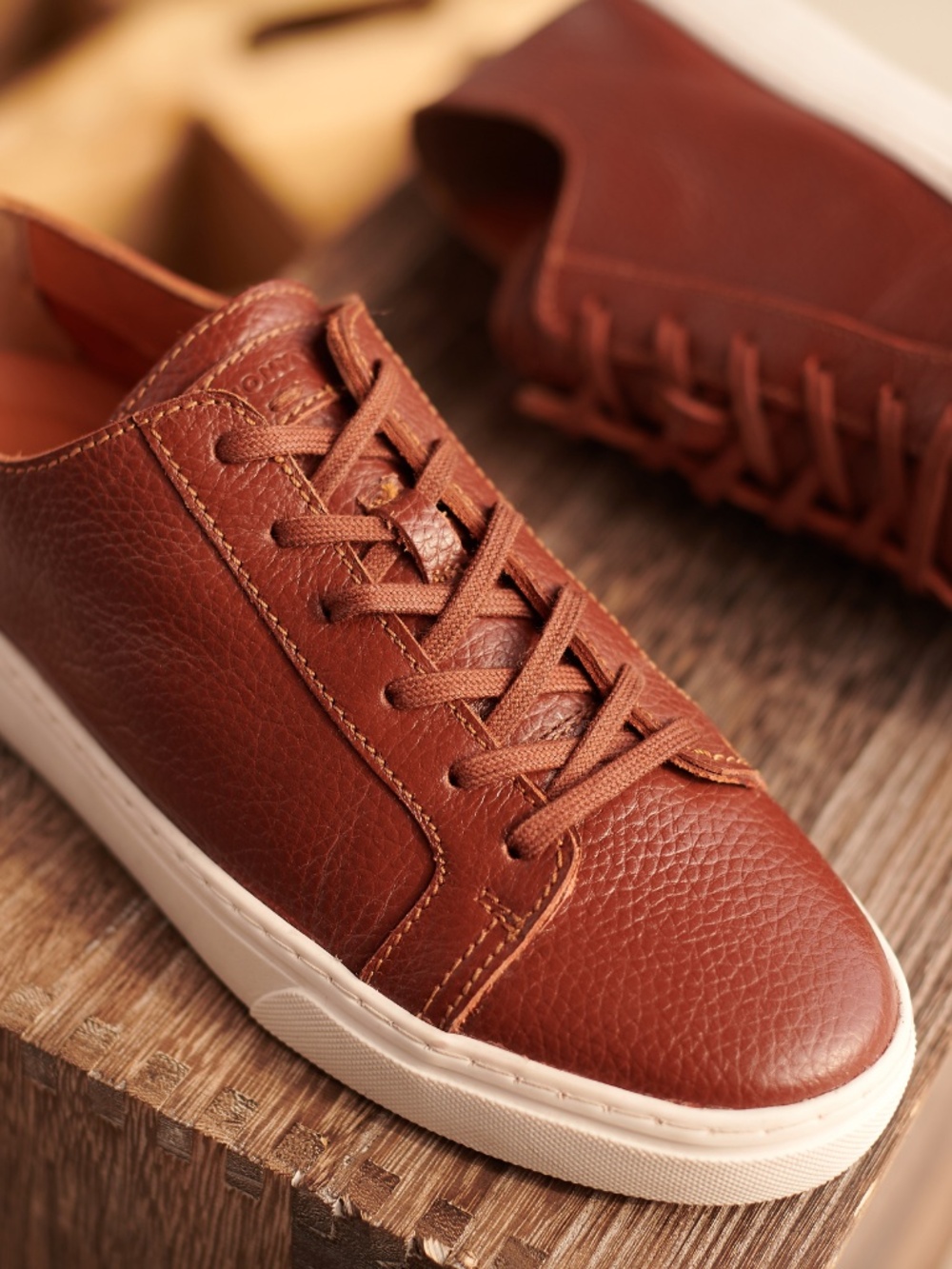 Anthony Veer Coolidge Tennis Sneaker Men's Italian Leather Fashion Sneaker